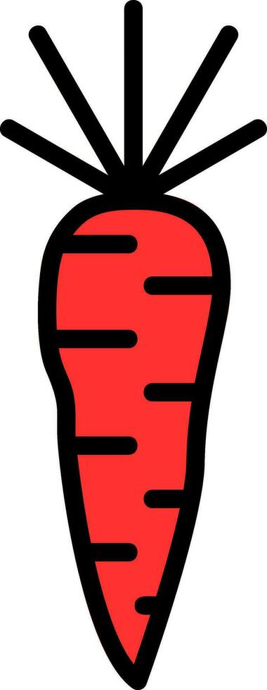 Carrot Vector Icon Design