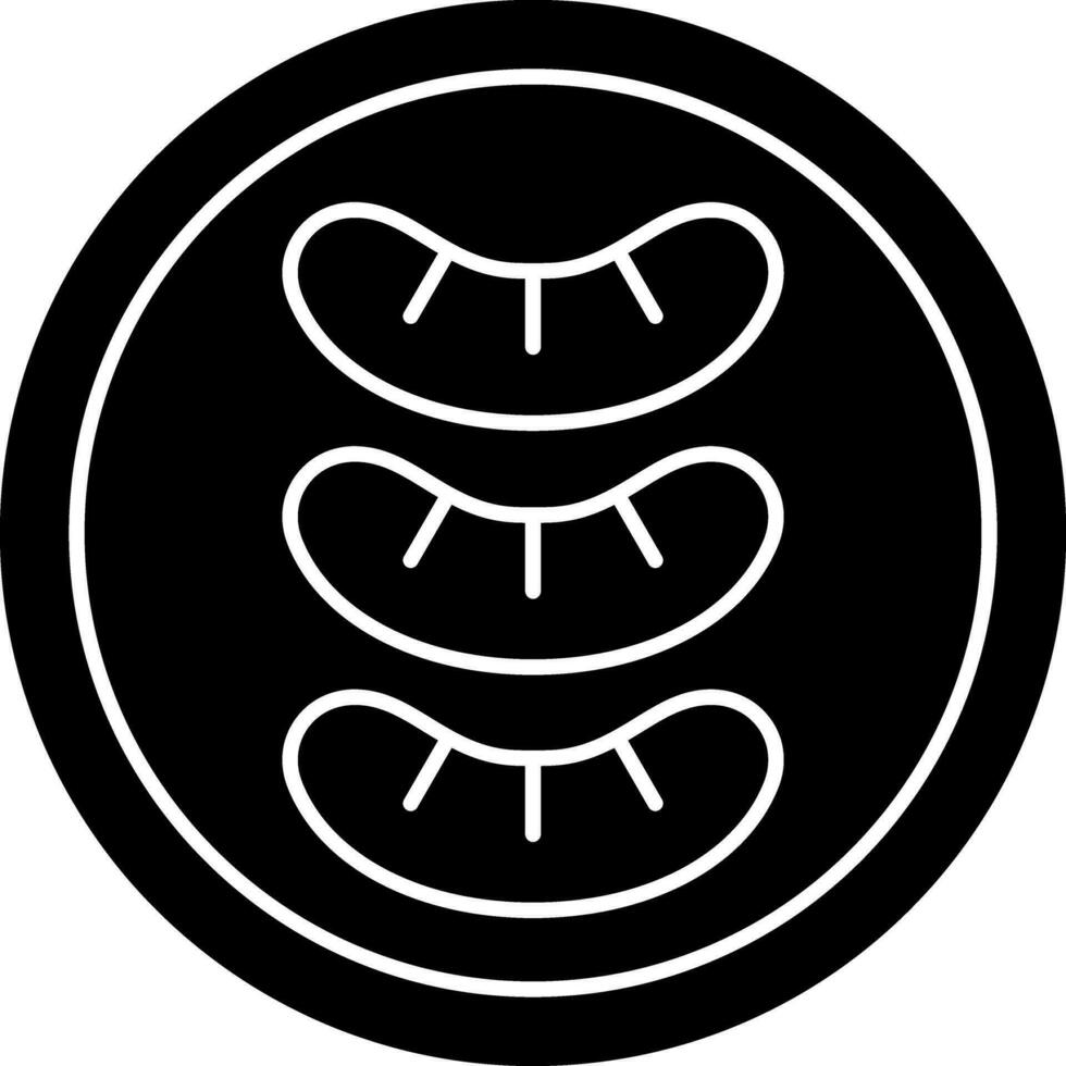 Sausage Vector Icon Design