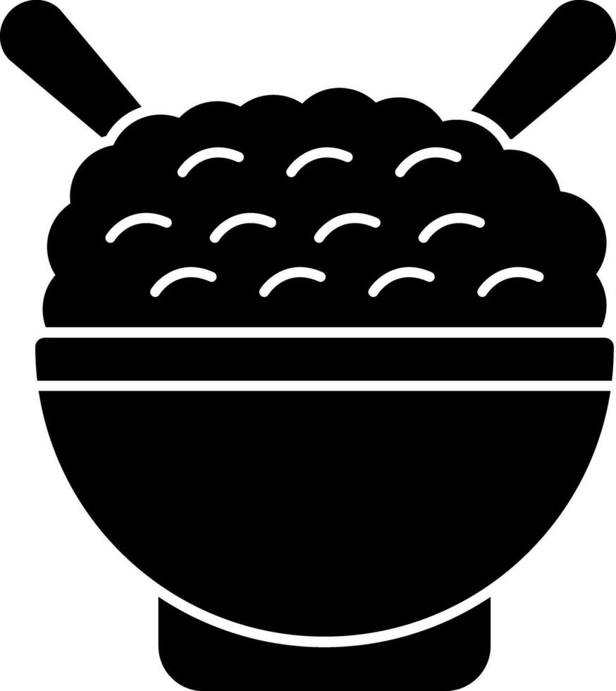 diseño de icono de vector de arroz