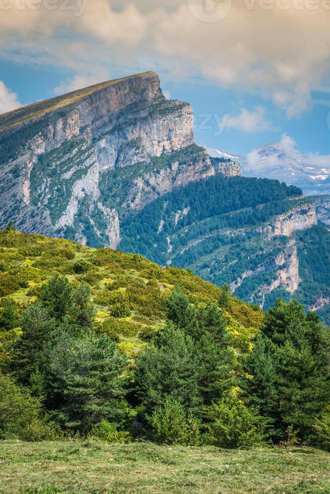 Canyon de Anisclo in Parque Nacional Ordesa y Monte Perdido, Spain photo