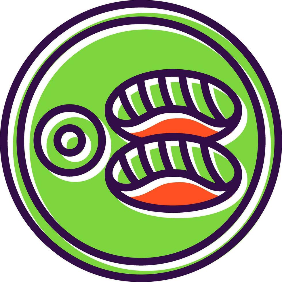 Sushi Vector Icon Design
