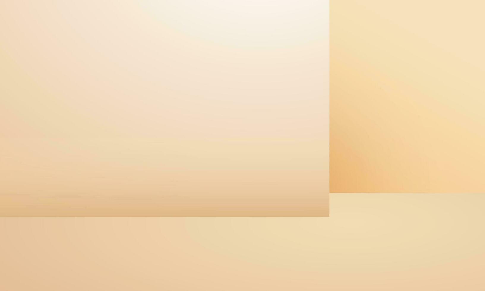 Vector abstract brown background studio empty backdrop product display scene for product
