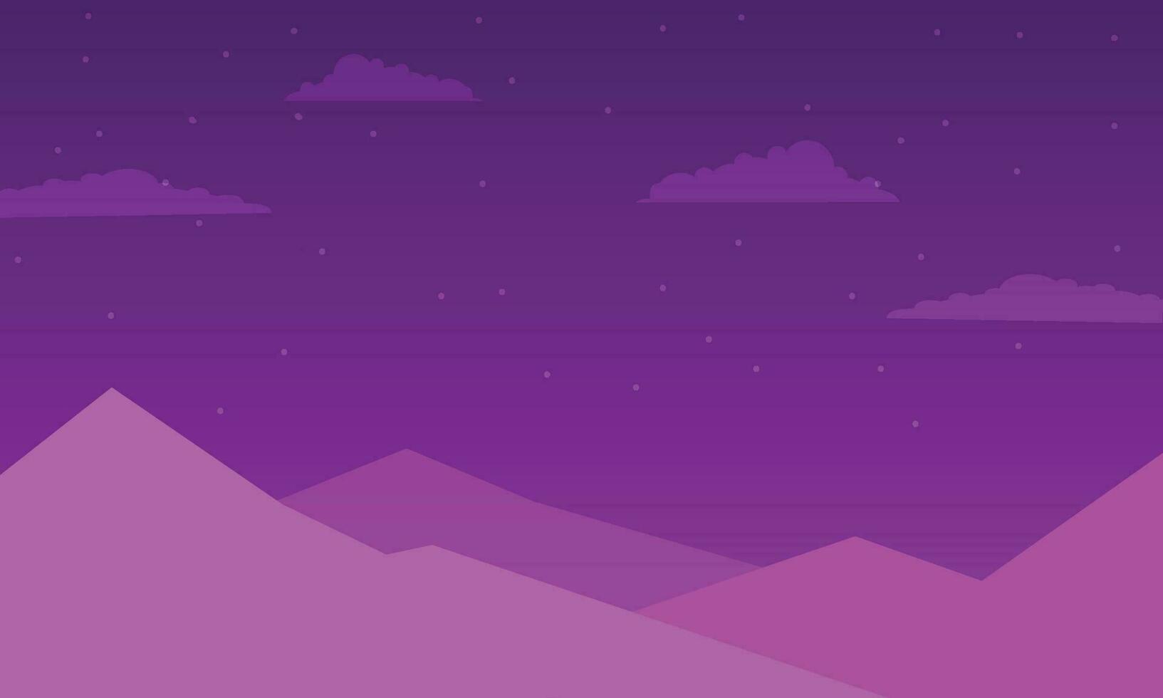 Vector colorful mars background with flat design