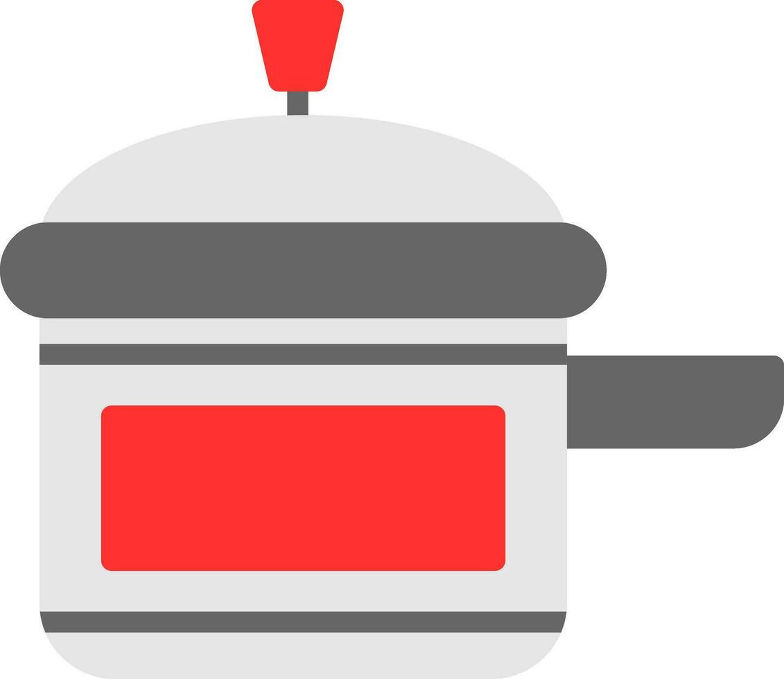 Pressure Cooker Vector Icon Design