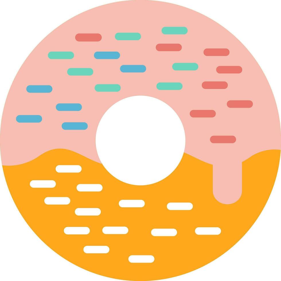 Donut Vector Icon Design