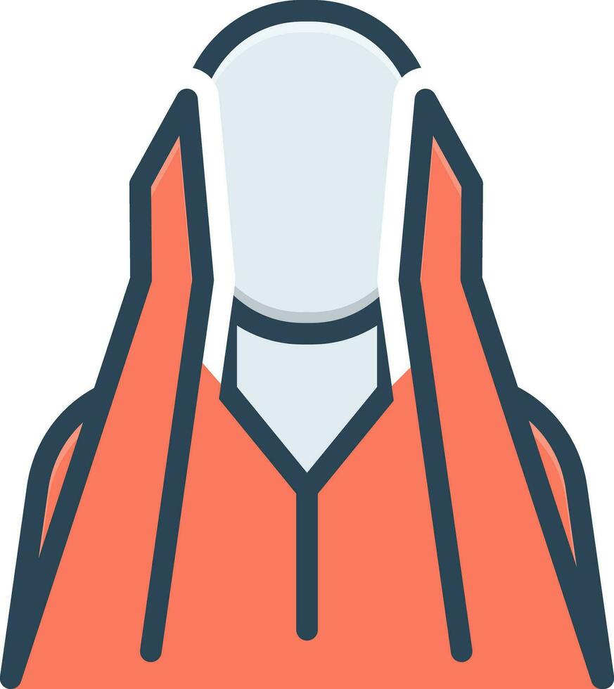 color icon for ignore vector