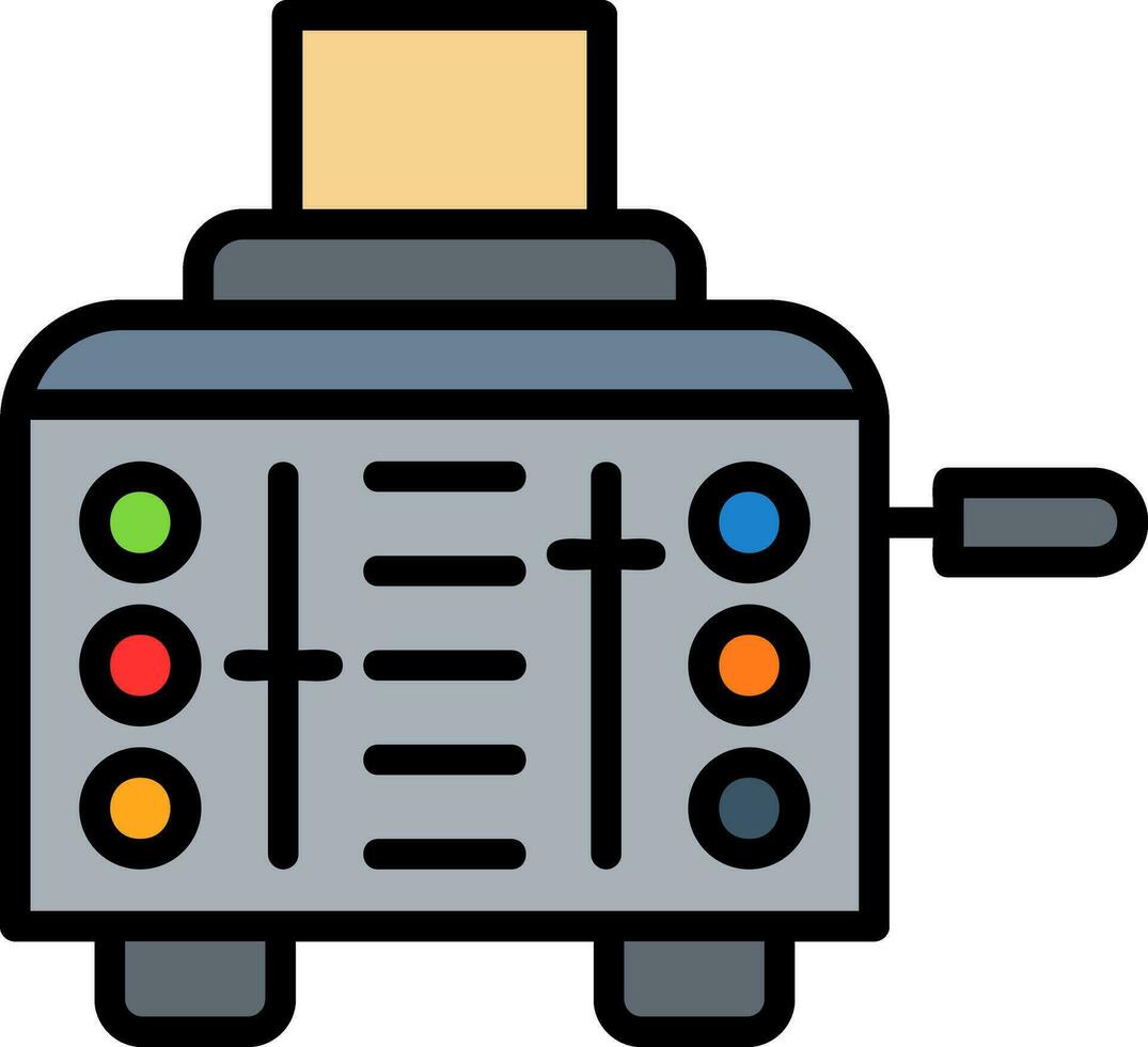 Toaster Vector Icon Design