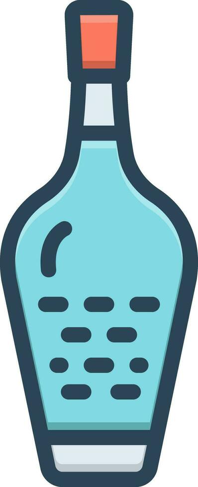 color icon for substance vector