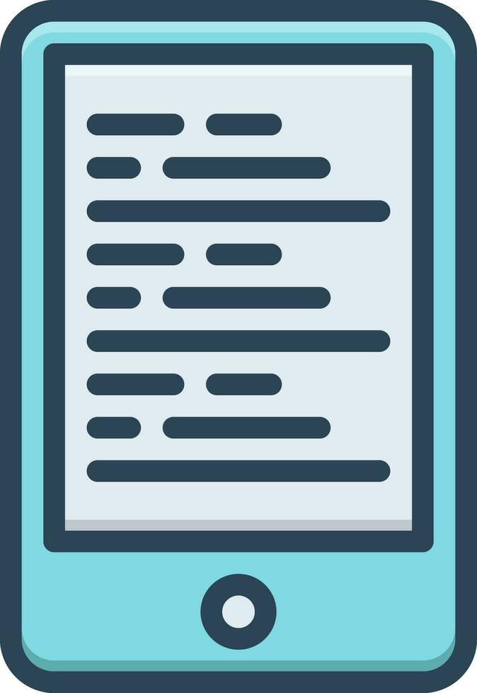 color icon for publishers vector