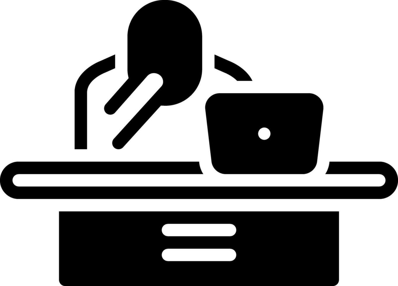 solid icon for omissions vector