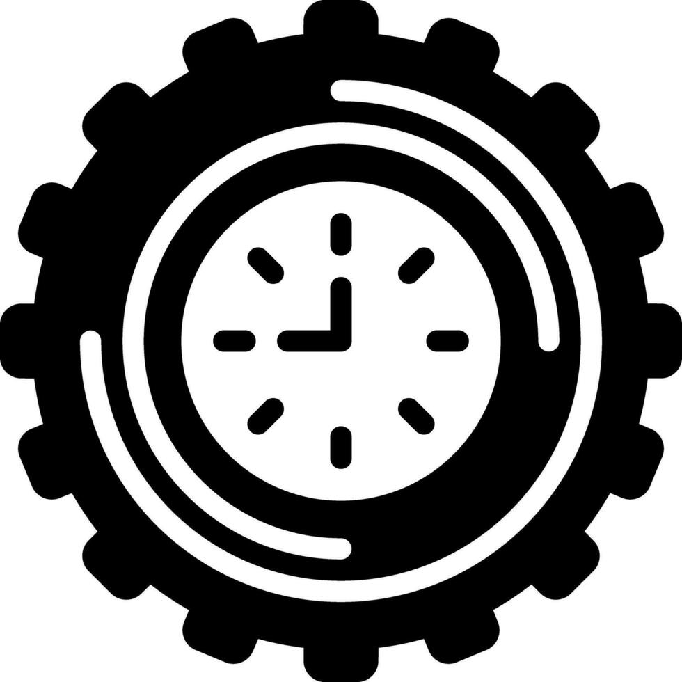 solid icon for operate vector