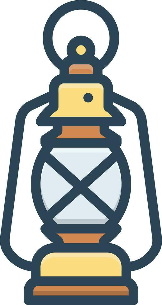 color icon for ancient vector