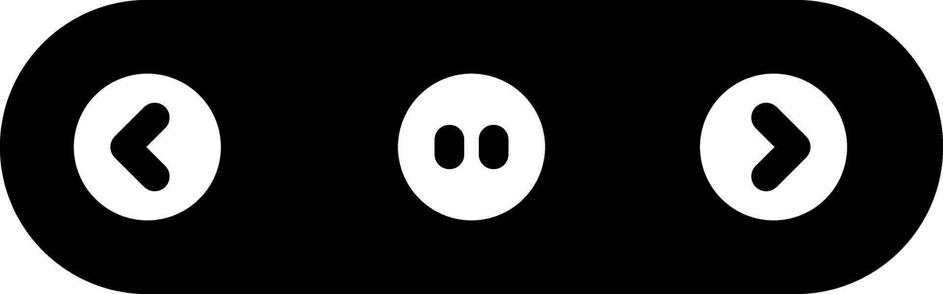 solid icon for buttons vector