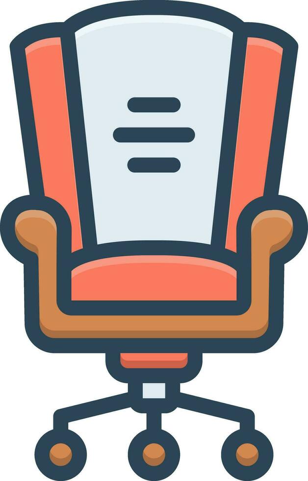 color icon for post vector