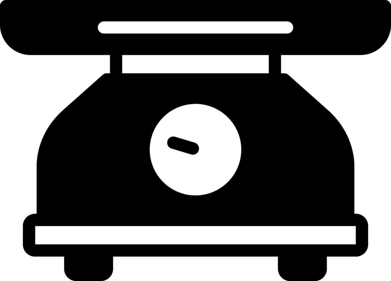 solid icon for lbs vector