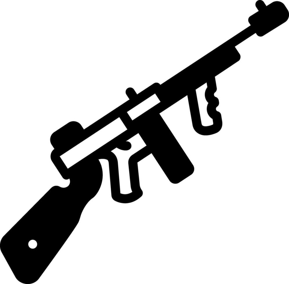 sólido icono para Thompson vector