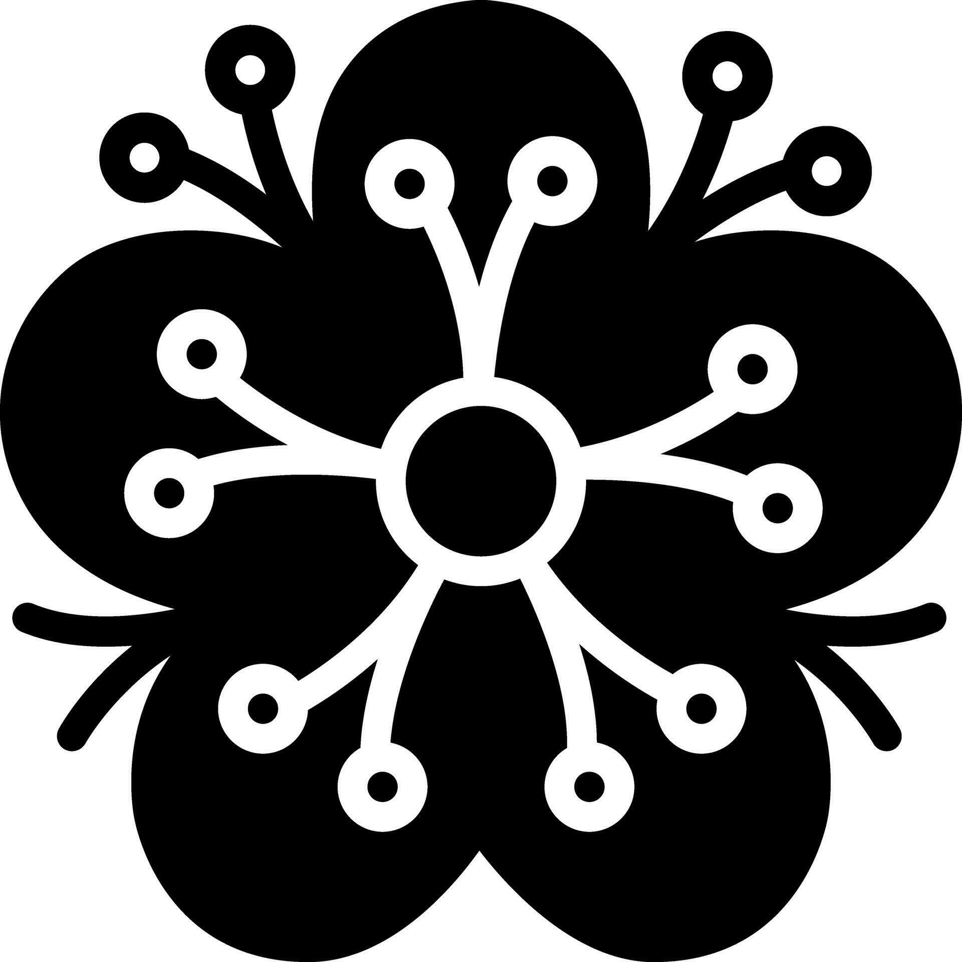 solid icon for myrtle 31389220 Vector Art at Vecteezy