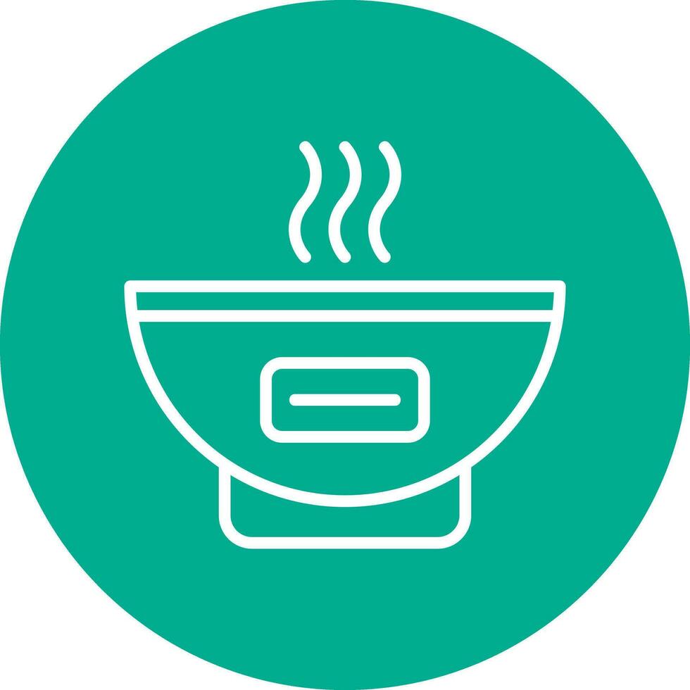 Bowl Vector Icon Design