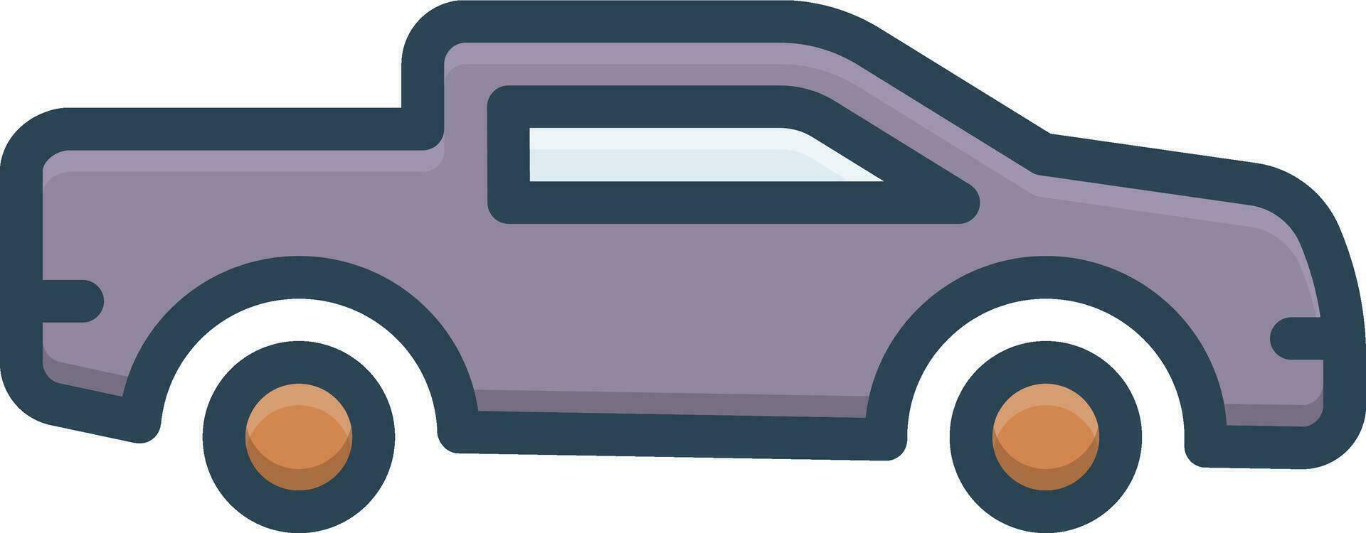 color icon for lorry vector