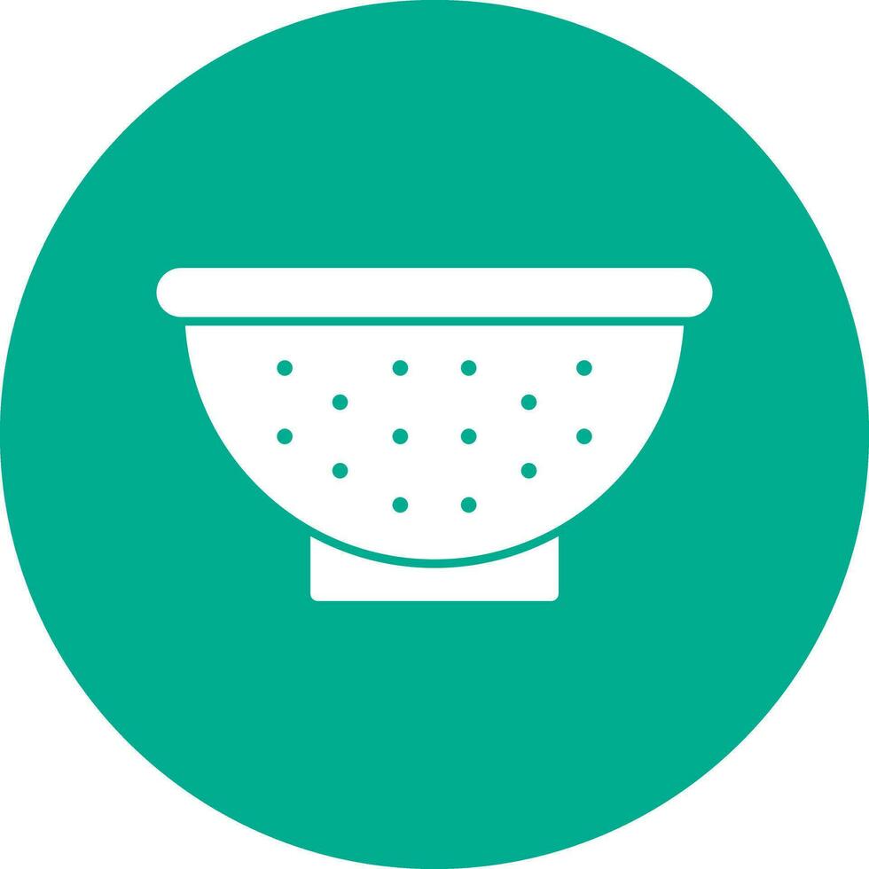 Colander Vector Icon Design