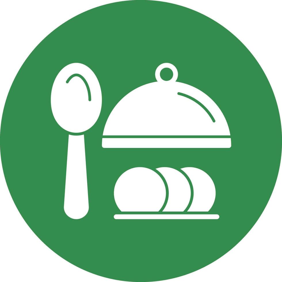 Dinner Vector Icon Design