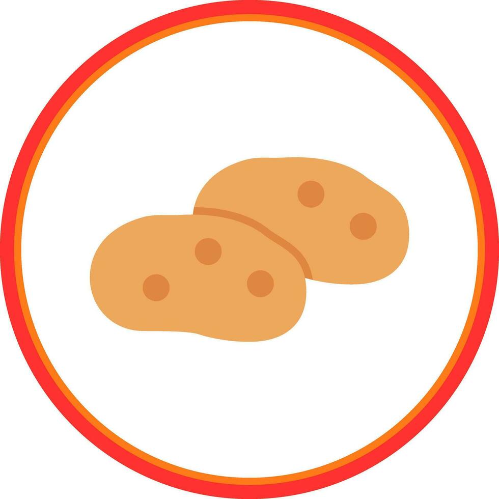 Potatoe Vector Icon Design