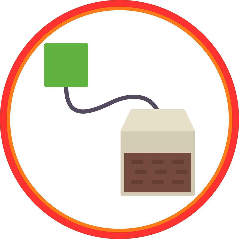 Teabag Vector Icon Design