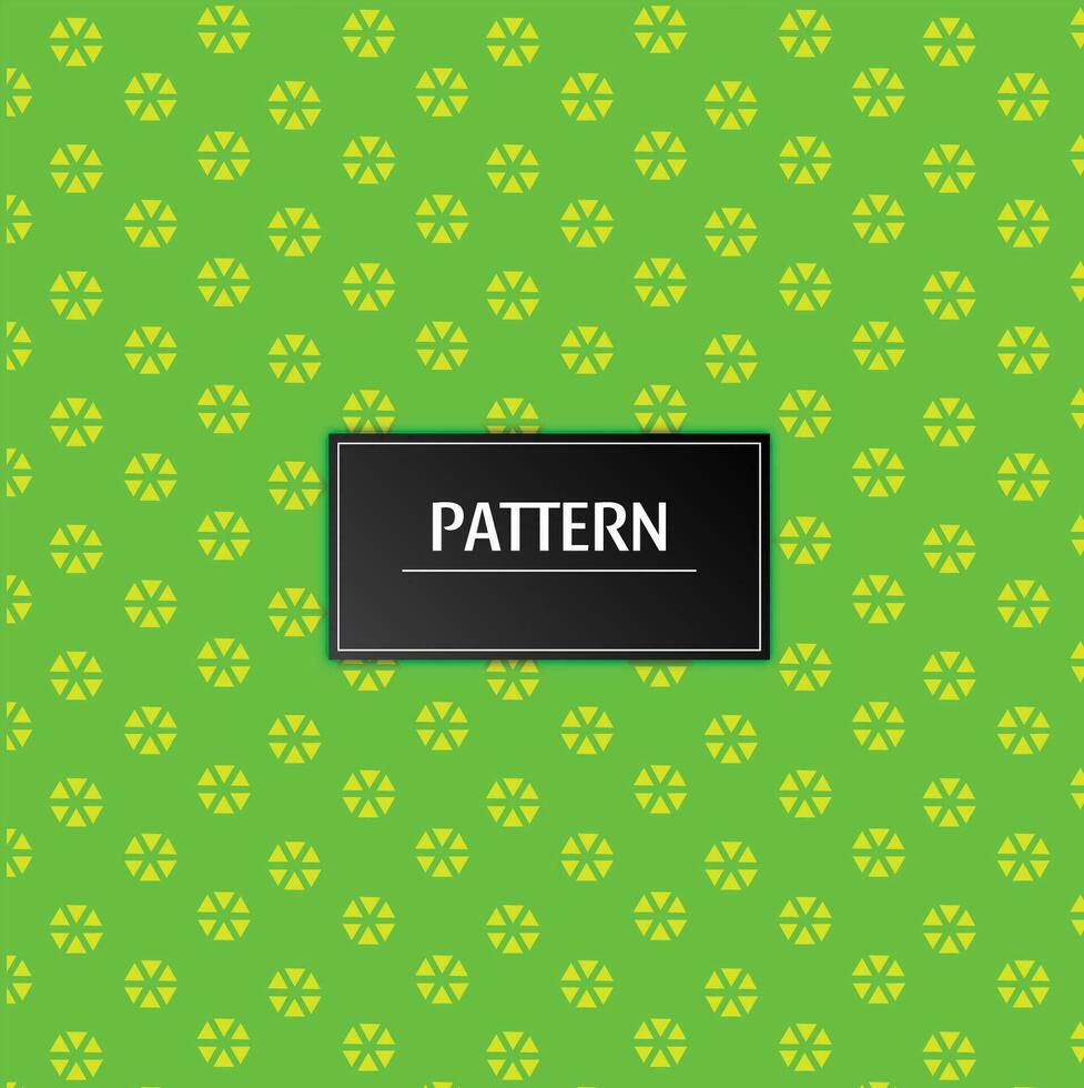 Modern geometric flower pattern vector