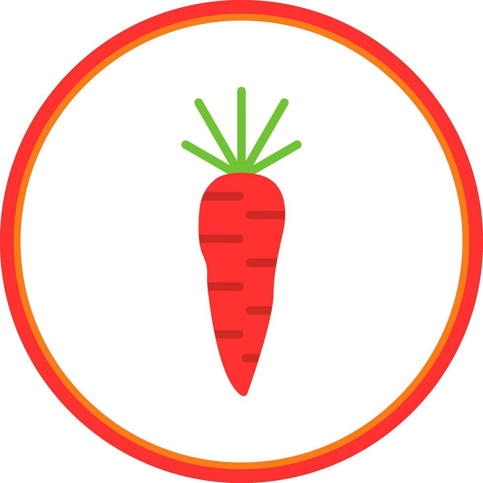 Carrot Vector Icon Design