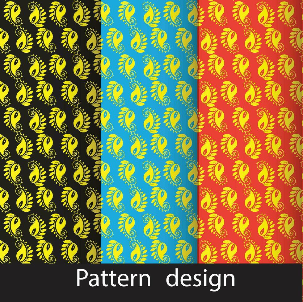 Modern geometric flower pattern vector