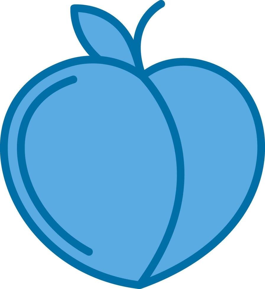 Peach Vector Icon Design