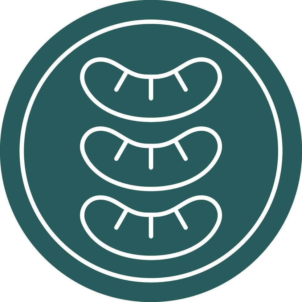 Sausage Vector Icon Design