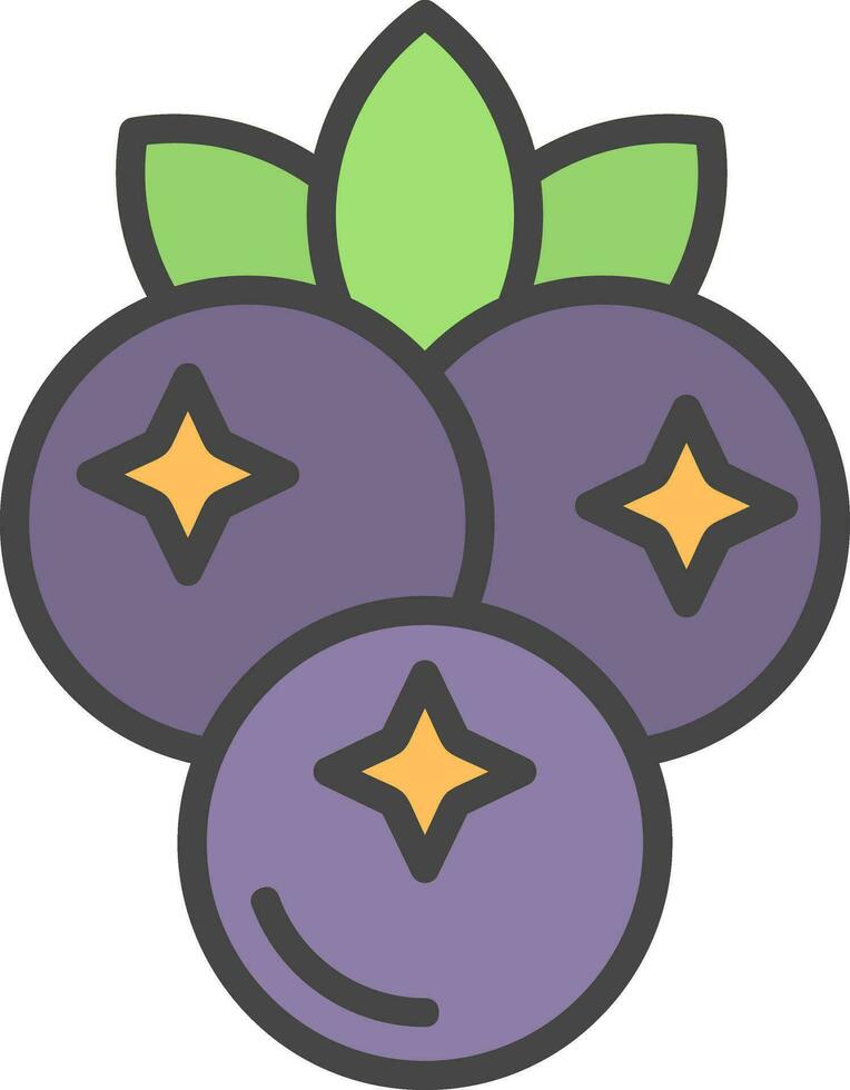 Berries Vector Icon Design