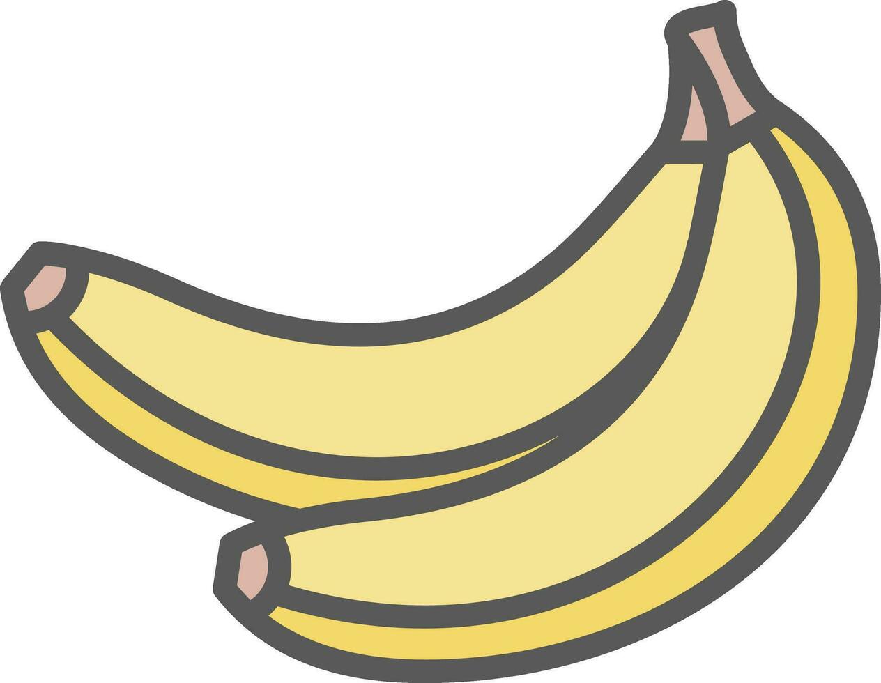 Bananas Vector Icon Design