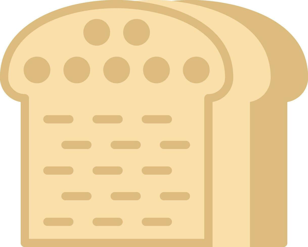 diseño de icono de vector de pan