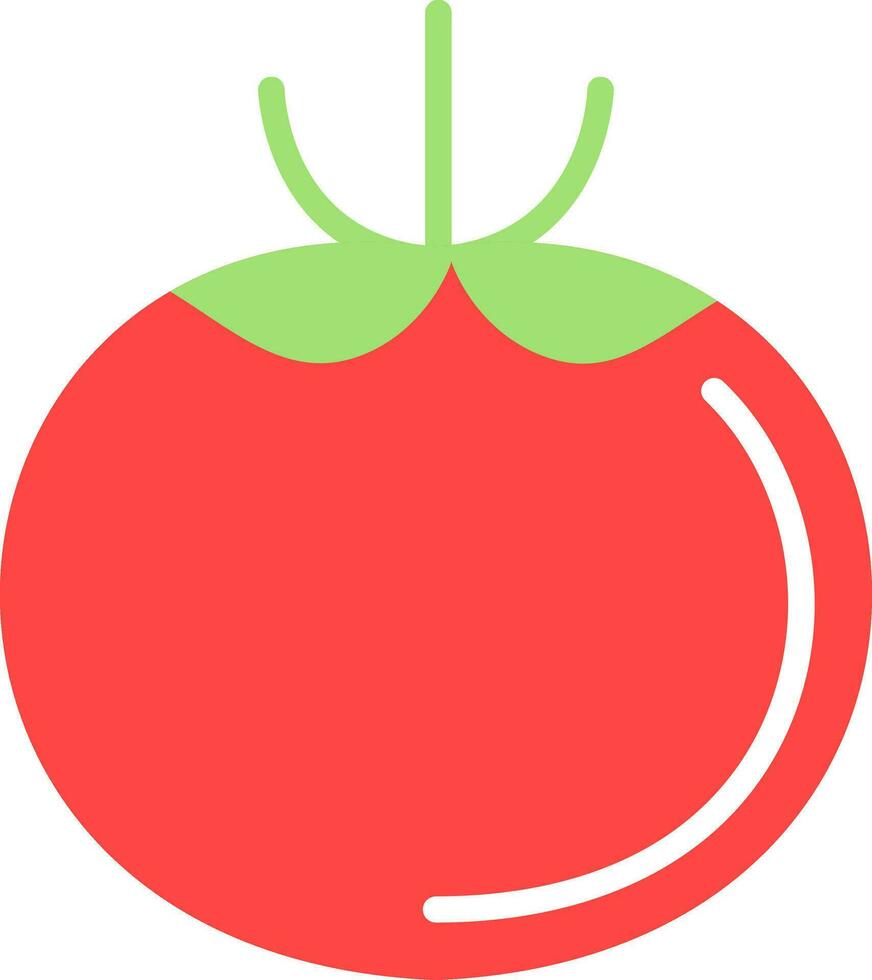 diseño de icono de vector de tomate