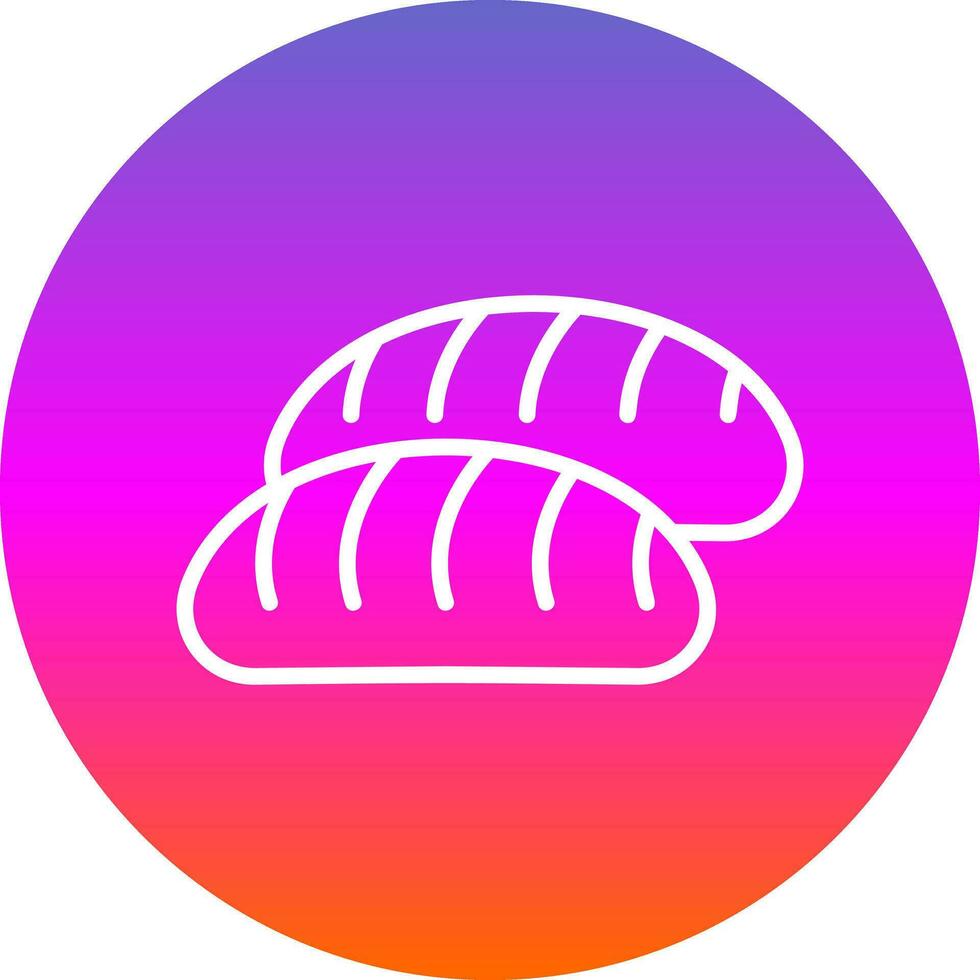 Bread Vector Icon Design