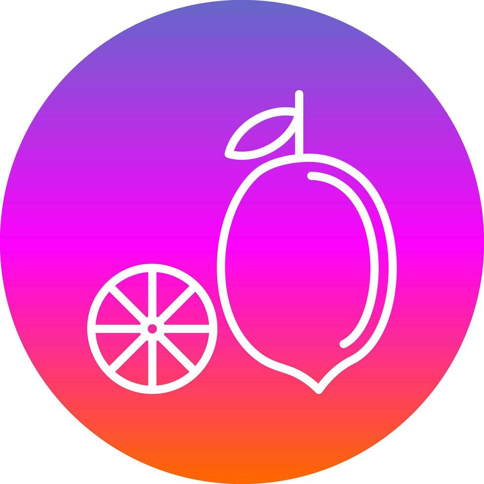 Lemon Vector Icon Design