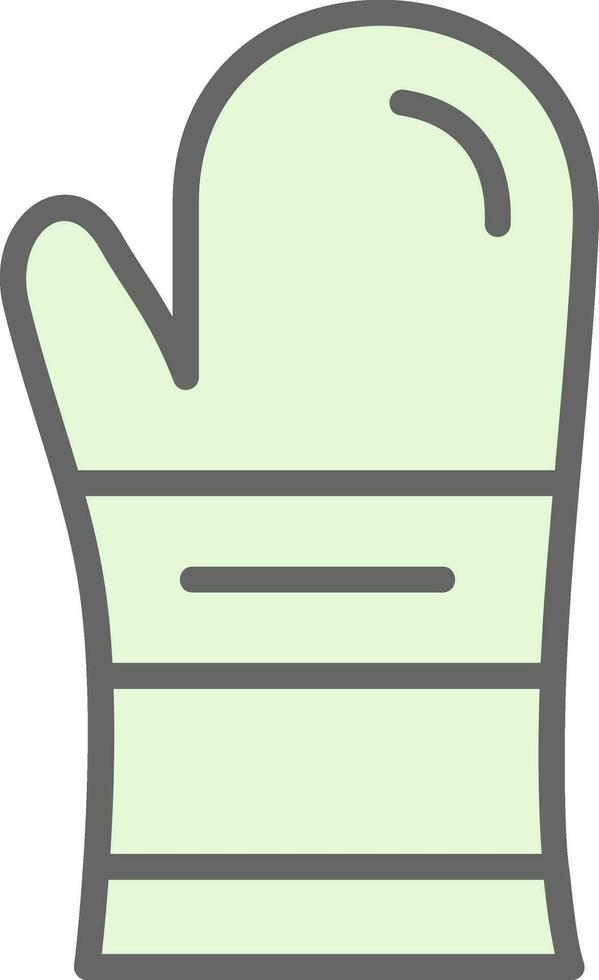 diseño de icono de vector de guante