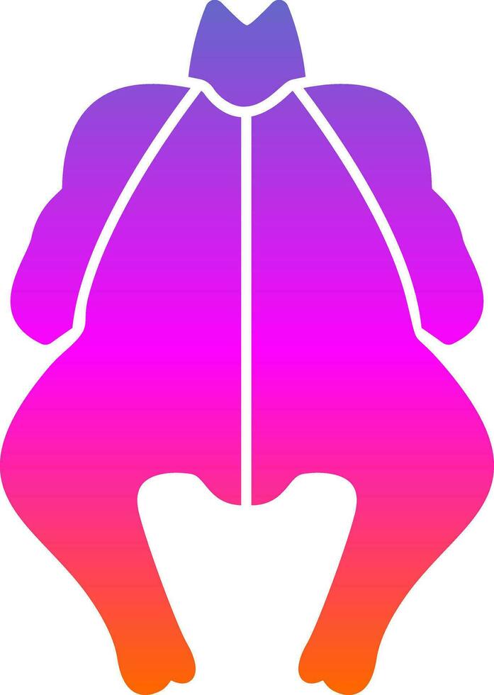 Chicken Vector Icon Design
