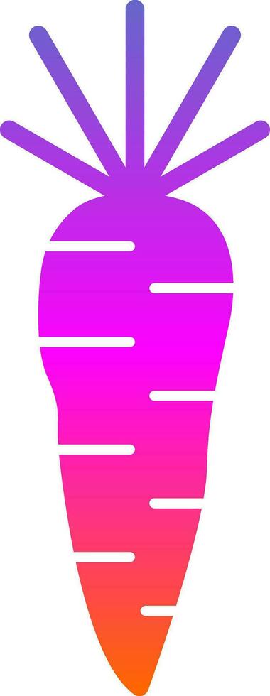 Carrot Vector Icon Design