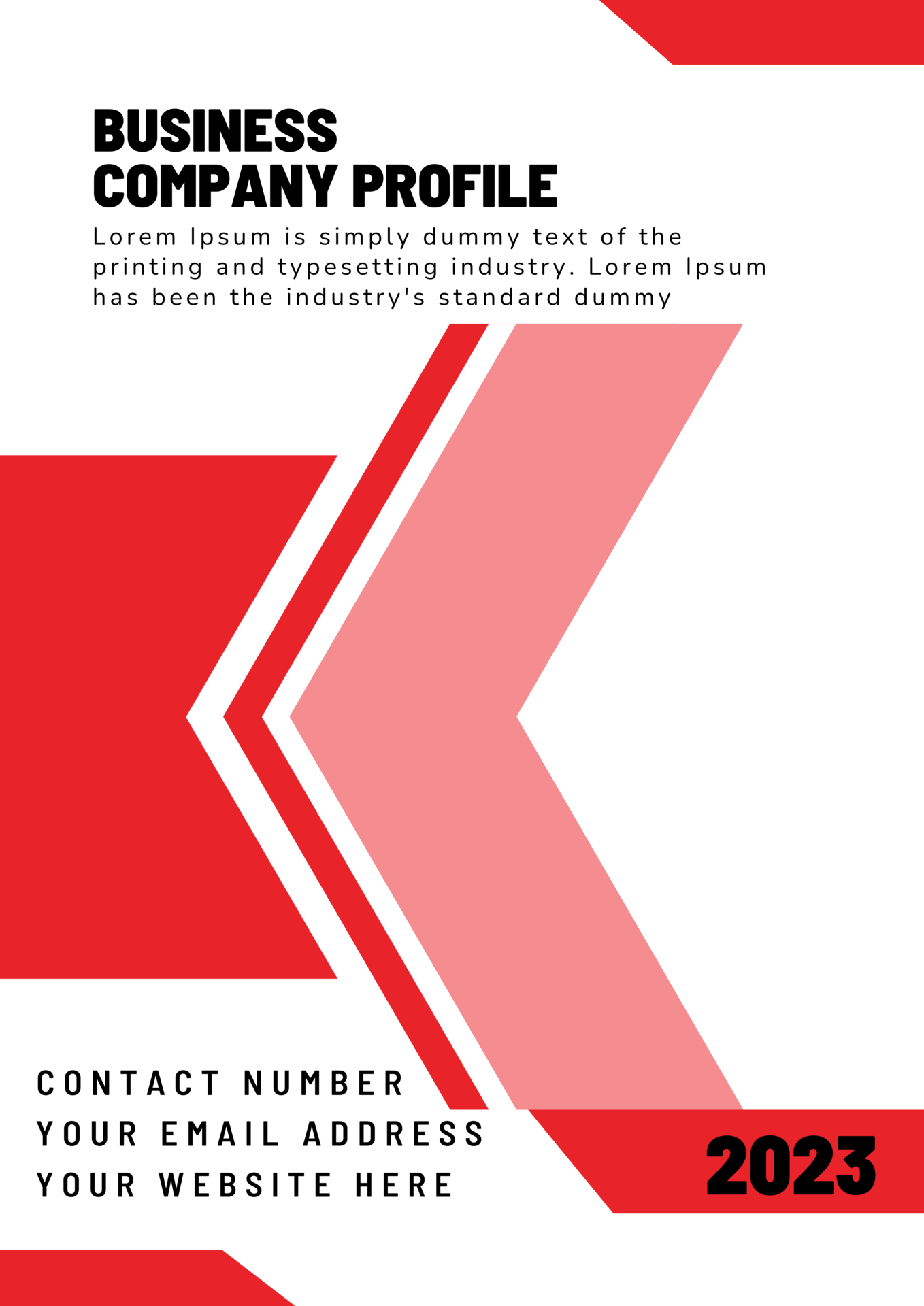 Professional Business Company Profile Vector Template vrogue.co