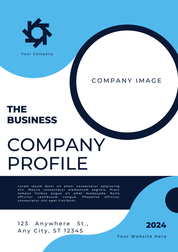 Business Company Profile Template Brochure Layout png