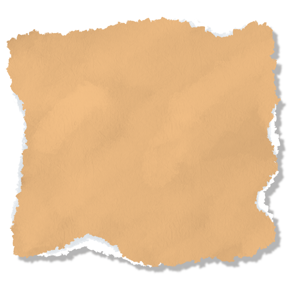 Ripped torn paper in colorful style png