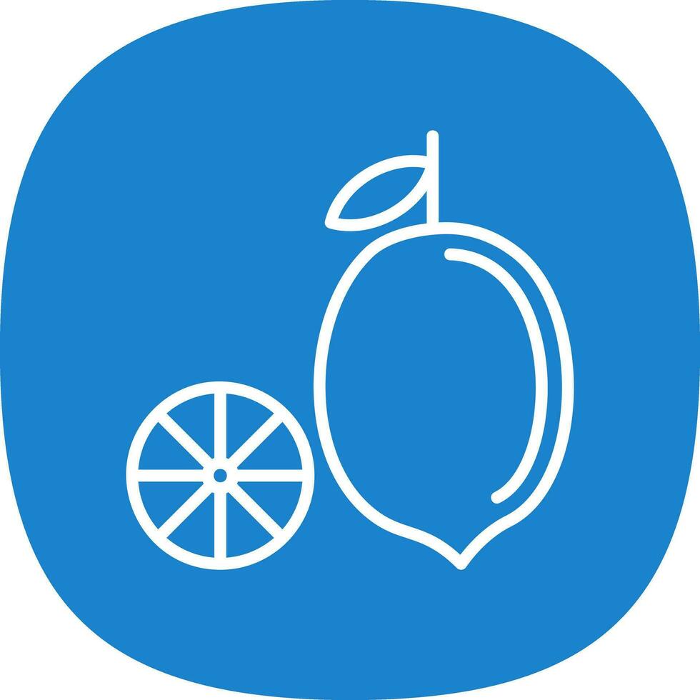 Lemon Vector Icon Design