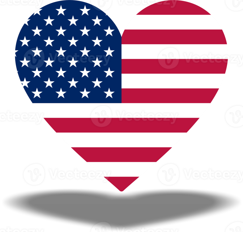 American Flag, US Flag, USA Flag. Format PNG