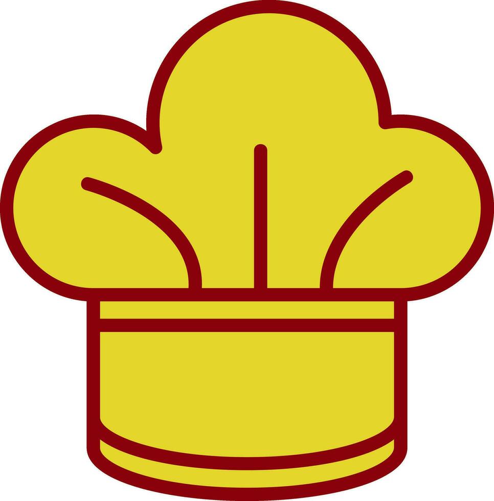 diseño de icono de vector de sombrero de chef