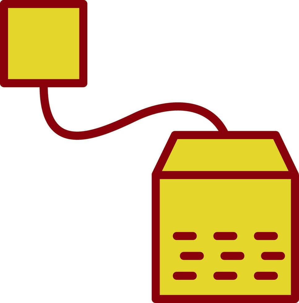 Teabag Vector Icon Design