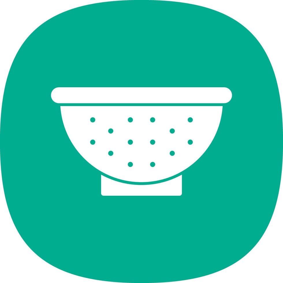 Colander Vector Icon Design