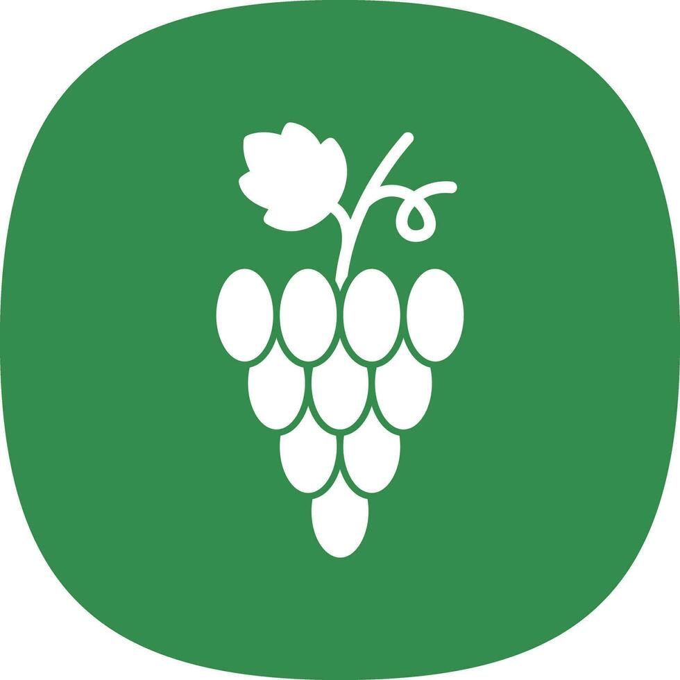 Grapes Vector Icon Design